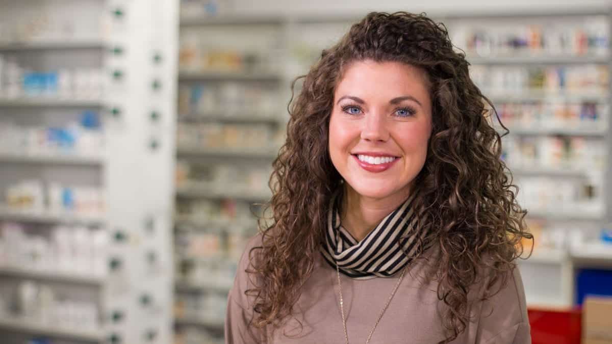 Team member smiling