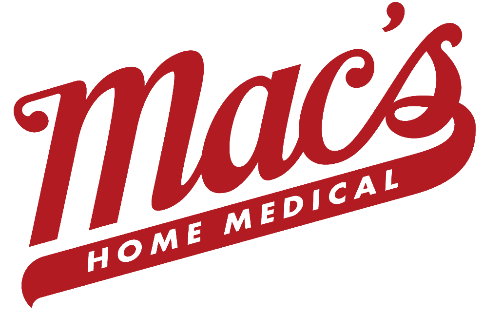 mac's pharmacy logo in red